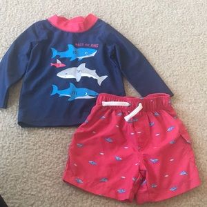 Carter’s SPF 50+ rash guard set